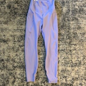 Lavender High-Waisted Leggings